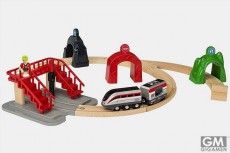 トンネルをくぐると機関車が反応！ スウェーデンの鉄道玩具に注目