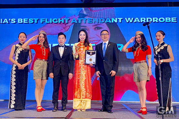 ベトジェットエア、客室乗務員の制服がアジア最優秀賞を受賞
