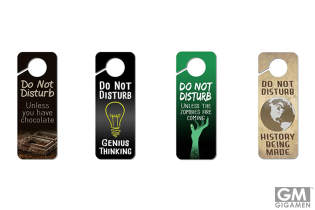 天才が考え中 入室禁止を面白おかしく伝えるドアノブサイン4選 記事詳細 Infoseekニュース