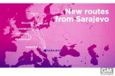 ウィズエアー、サラエボ発着便を大幅拡充へ　7路線開設・5路線増便
