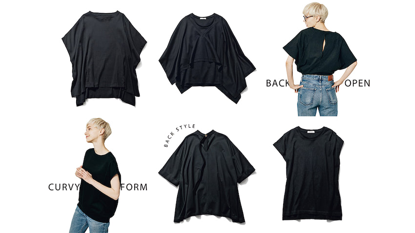 「ひと味違う」デザインなら丨人気ブランドの「黒無地Tシャツ」９選