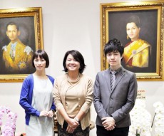 日タイ製作映画の監督・主演女優らが、在日タイ王国大使館を訪問