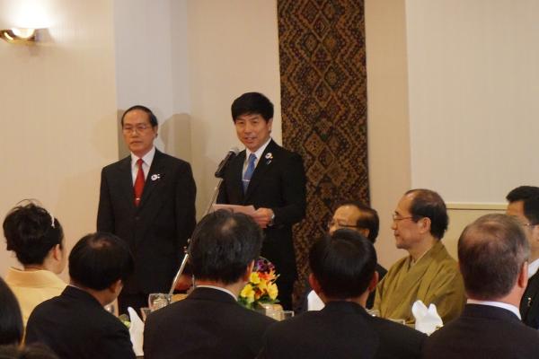 秋篠宮同妃両殿下の御臨席・日ラオス外交関係樹立60周年記念夕食会を開催