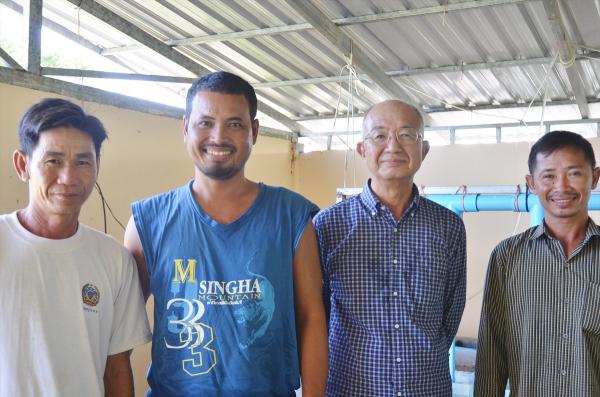 【カンボジア】原士郎さん、パンガシウス養殖で魚自給率の向上を目指す―JICAカンボジア事務所