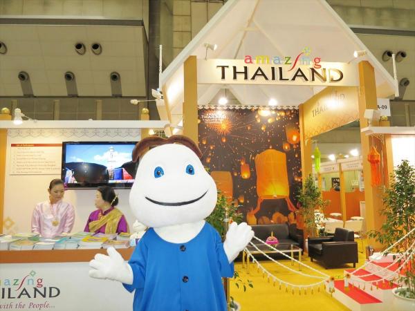 【タイ国政府観光庁】ツーリズムEXPOジャパン2015で、仮面舞踏劇「コーン」を上演