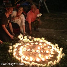 【タイ】北部チェンマイに咲いた平和への祈り