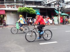 【タイ】サイクリングイベント「Bike For Dad」の予行演習が開催された