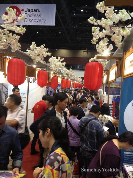【タイ】国際旅行フェアで日本の企業自治体が活気ある多数出展