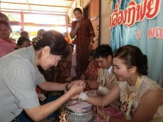 【タイ】「世界で貢献するJICAシニア海外ボランティア」11・ 田舎暮らし　タイの結婚式