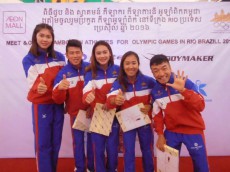 猫ひろしカンボジア代表選手一リオ・オリンピック壮行会 