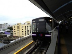 【タイ】日本の車両とシステムで運行される電車「パープルライン」に試乗した