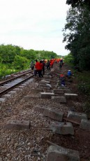 タイ国鉄、爆弾テロで運休していた列車の運行を再開