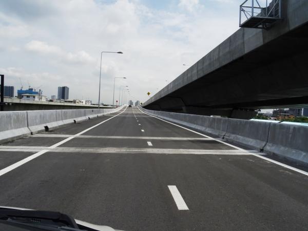 【タイ】バンコクの高速道路で新線が開通