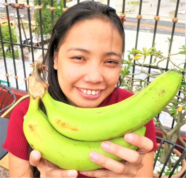 日本では食べられない、幻のグリーンバナナーフィリピン