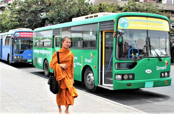 【カンボジア】プノンペン、バス運営改善プロジェクトーJICA