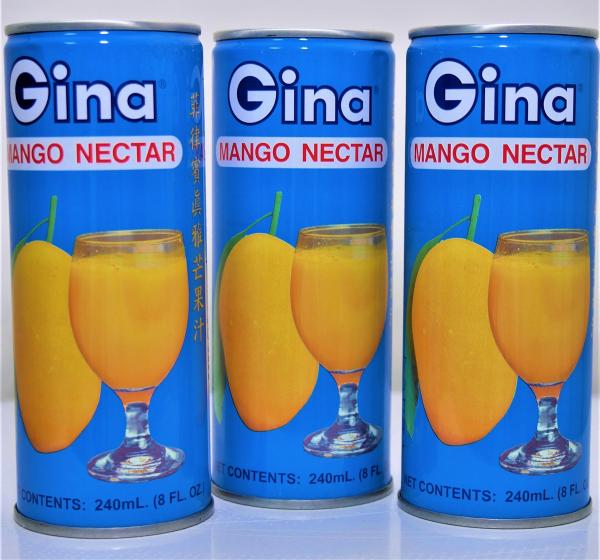 内外価格差6倍・Amazonで1本600円、人気のフィリピン『Gina』マンゴーネクタージュース