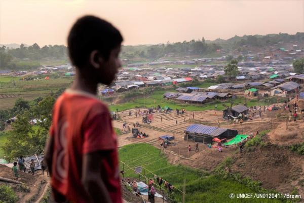 ロヒンギャ難民緊急支援『安全な水の提供・予防接種が急務』ーユニセフ