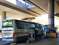 マニラ空港発クラーク空港行バス、初便は午前1時発に改定