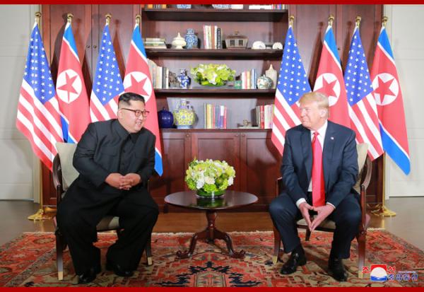朝鮮中央通信、朝米首脳会談を報じる【　1　】