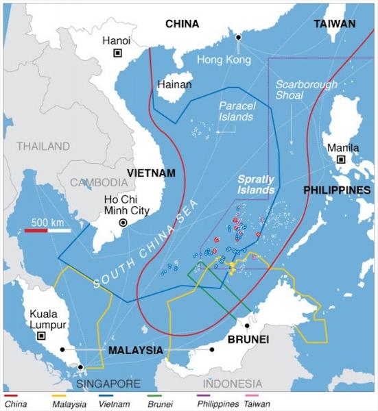 南シナ海での中国の暴徒を止めないと手遅れにーアメリカを中心にした関係国の団結が必要