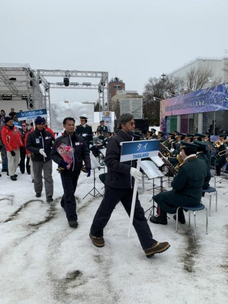 タイチームも参加！ さっぽろ雪まつり 国際雪像コンクール