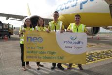 【セブ・パシフィック航空】持続可能な航空燃料「SAF」を使用したフライトーフィリピン初！