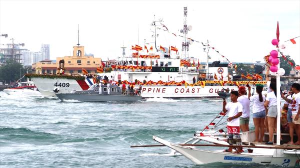 【フィリピン】セブ島最大のイベント！ シヌログ・フェスティバル(海上パレード)
