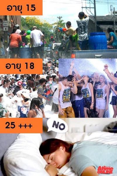 【タイ】酷暑＆大気汚染の中でソンクラーン祭りがスタート