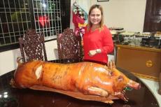 【フィリピン子豚の丸焼き】レチョンバボイ・ミンダナオ島オサミス発