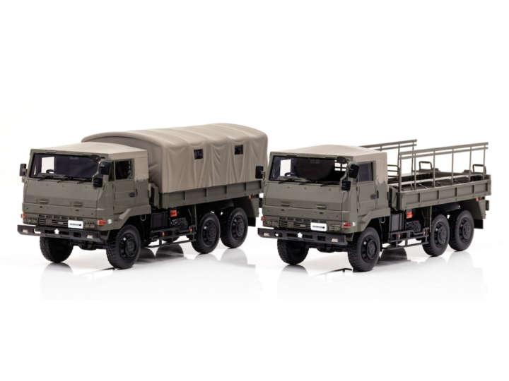 これこそThe実用車！陸自「73式大型トラック」が精巧なミニカー