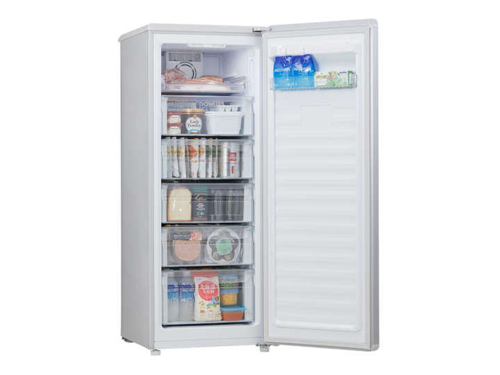 Haier 1ドア冷凍庫 2018年製 JF-NU102A JF-NU102A(S) 冷凍庫102L 1台 Haier(ハイアール) 【通販モノタロウ】