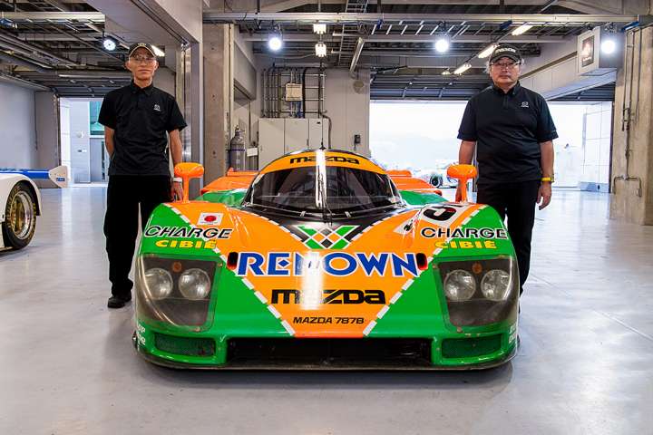 熟練エンジニアのワザと情熱が今に伝える！ル・マン優勝車 マツダ787B