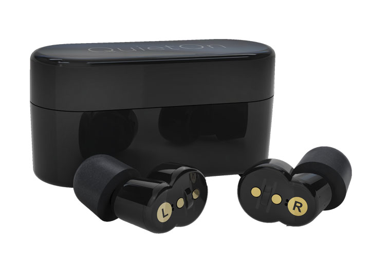 QuietOn ノイズキャンセル耳栓 快眠 クラウドファンディング いびき耳