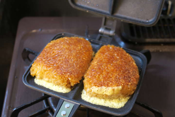 bawloo バウルー 焼きおにぎり ホットサンドメーカー こんなの見たことある！？ 昭和レトロな「バウルー」の焼き