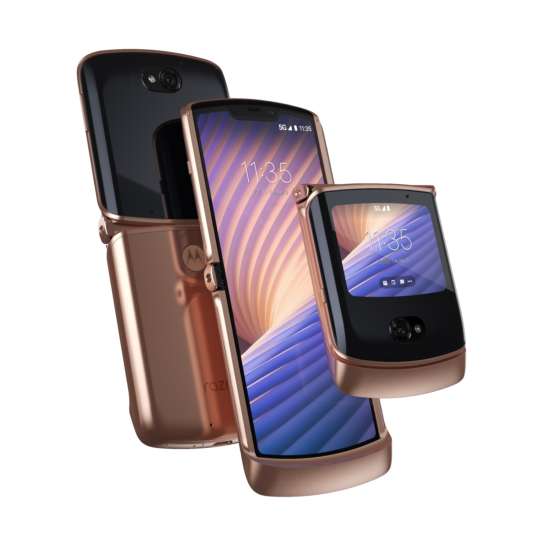 (美品) Motorola Razr 5g 折りたたみスマホ モトローラの折りたたみスマホ「motorola razr 5G」、SIMフリー版を3月