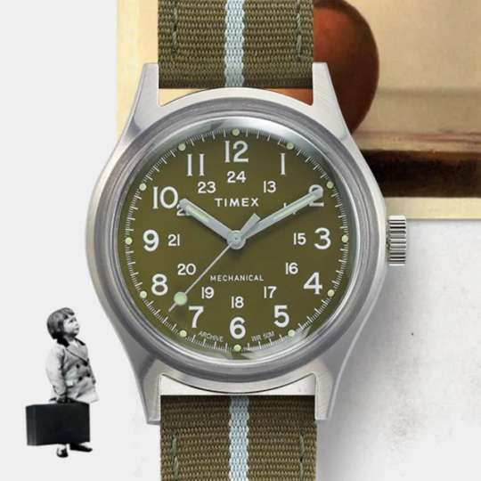 TIMEX タイメックス　キャンパー 手巻き　腕時計　稼働品♪ 創業170周年の米国カジュアルウォッチブランド＜TIMEX
