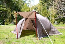 ポップアップなのにワンポール！驚きのテントにソロ用が誕生｜Infoseek