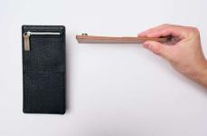 1万円がそのまま入って厚さ6mm！“ミニ”長財布の誕生です