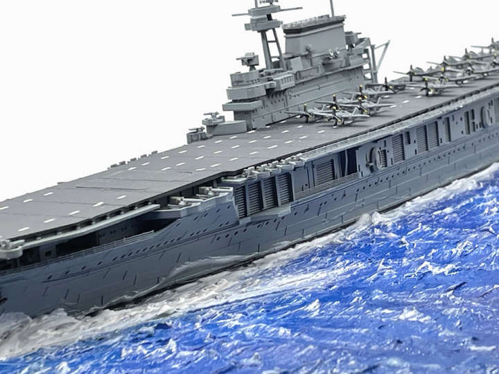 タミヤ　アメリカ海軍航空母艦エンタープライズ1/700 プラモデル完成品ジオラマ Amazon | タミヤ 1/700 ウォーターラインシリーズ No.114
