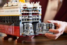 完成すると全長1.3m超！レゴ史上最大級のタイタニック号は船内までしっかり再現！