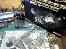映画にもなった宇宙船「アポロ13号」の破損状態を製作！【達人のプラモ術＜アポロ13号＞】