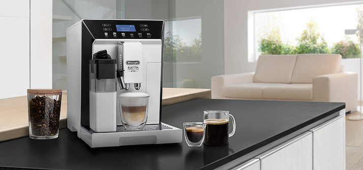デロンギの最新全自動コーヒーマシンならカプチーノだって自動で作れる