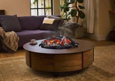 英ディンプレックス社と日本の家具メーカーが手掛ける「暖炉風テーブル」は存在感＆雰囲気バツグン！