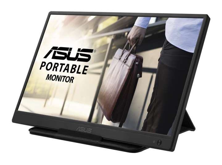 ASUSの15.6型ポータブルモニターは重さ約780gだからバッグに入れても苦