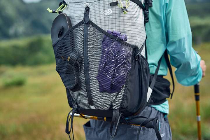 クリープハイプ リュック バックパック カリマーのファストハイク向けバックパック「クリーブ」は軽さは
