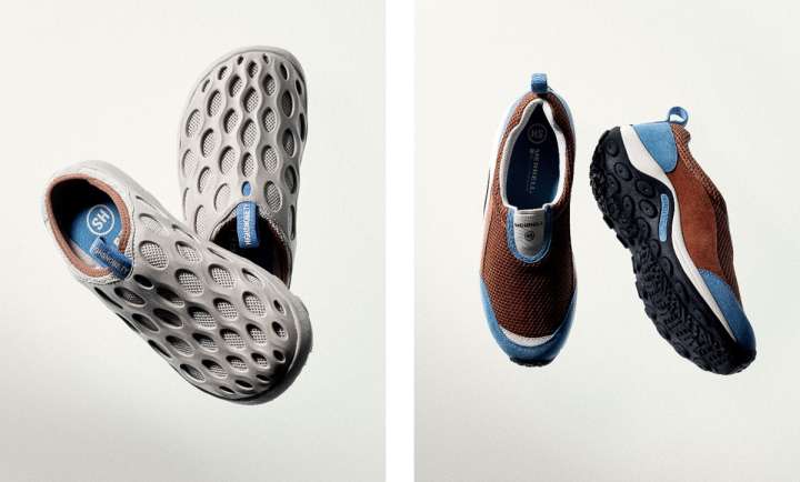 メレルの定番「ジャングルモック」「ハイドロミュール」もデザインと