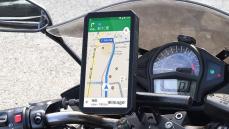 バイク用スマートモニターにドラレコ、レーダー、空気圧センサーまでも付けられるって！