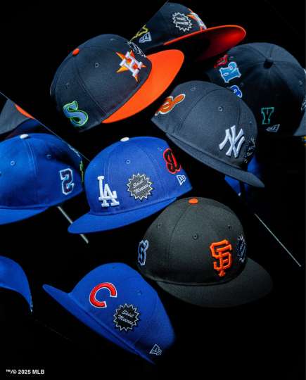 SAINT Mxxxxxx × New Era®、初コラボ。「Retro Crown 9FIFTY