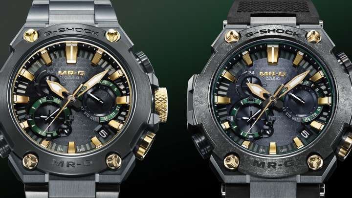 G-SHOCK最上位シリーズ「MR-G」と伝統色である