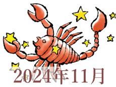 【2024年11月運勢】さそり座・蠍座の占い